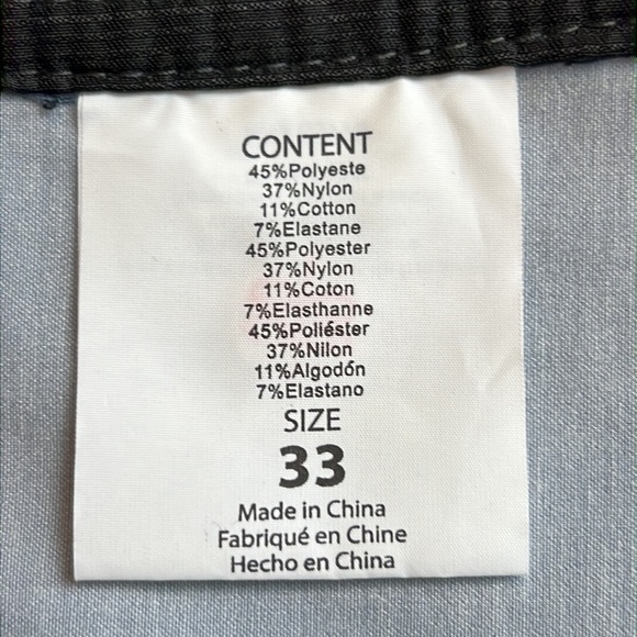 O'Neill Swim | Oneill Mens Hyperfreak Blue Gray Board Short SZ 33 NEW - Picture 7 of 9